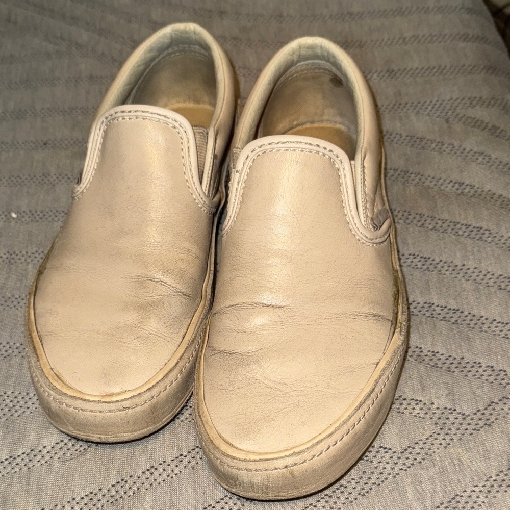 Leather Vans